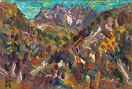 小林和作 「秋山」 SM