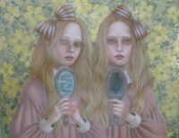 武藤雅子　「MIRROR」　F6