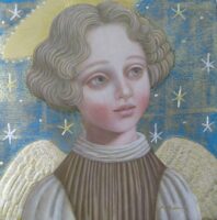 武藤雅子　「Angelo」　220×220㎜