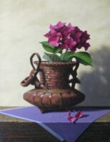 伊熊義和　「花入の紫陽花」　P10