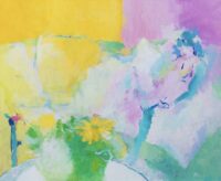 港井里佳　「静かな時間」　F8