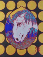 鵜飼義丈　「散華、午、月下」　F0